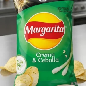 Papas Margarita Crema Y Cebolla X 36 Gr. Paquete Personal Pasabocas