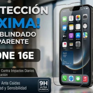 Iphone 16 E Vidrio Blindado Transparente 16e